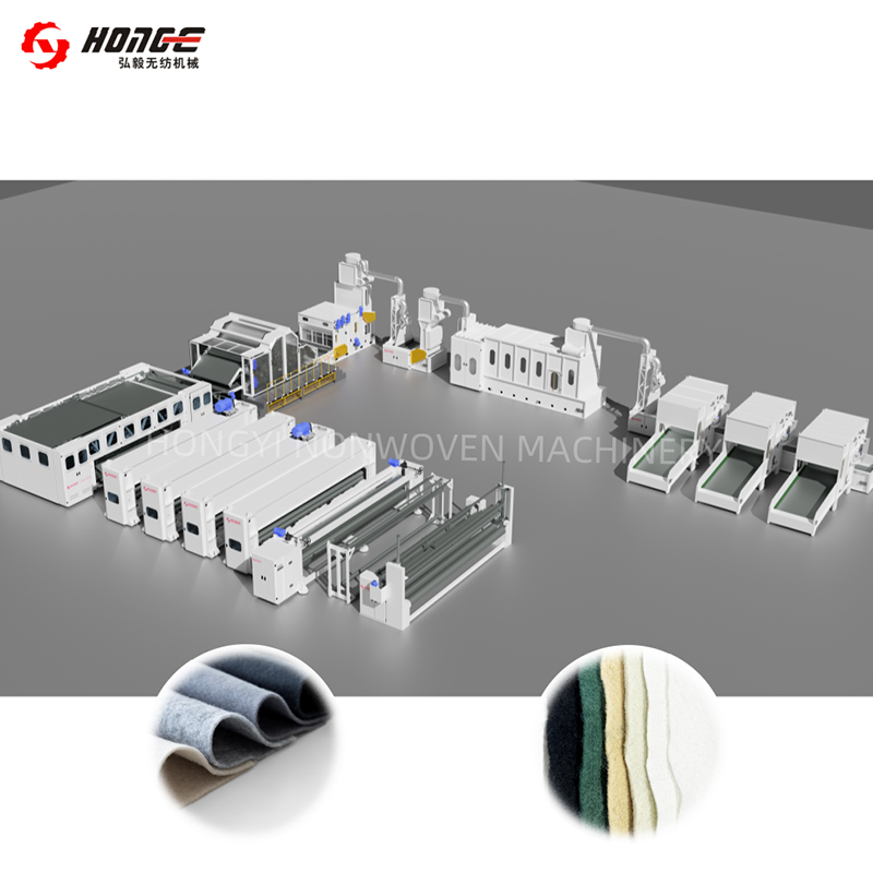 HYL Needle Punching Felt Production Line